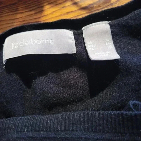 3 Black Tops XL Liz Claiborne, Kersh plus  one - Picture 7 of 9